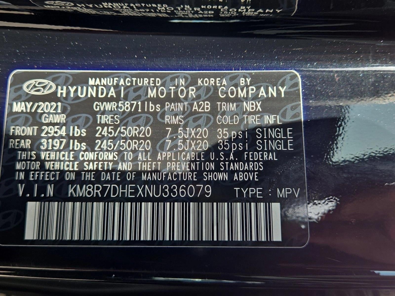 2022 Hyundai PALISADE Calligraphy AWD