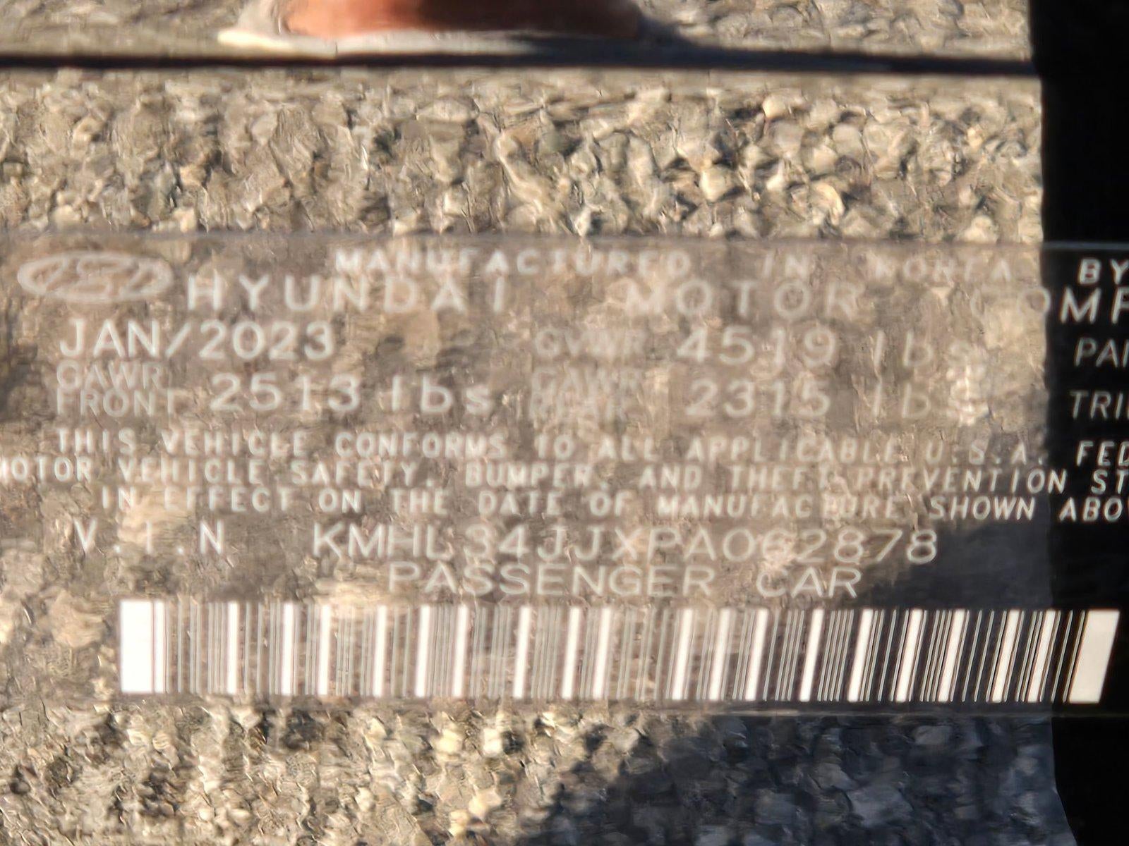 2023 Hyundai SONATA Hybrid SEL 2.0L