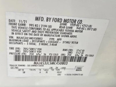 2021 Ford EcoSport SES 4WD