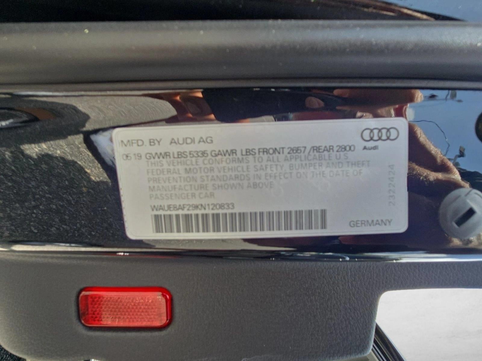 2019 Audi A6 Premium Plus 45 TFSI quattro