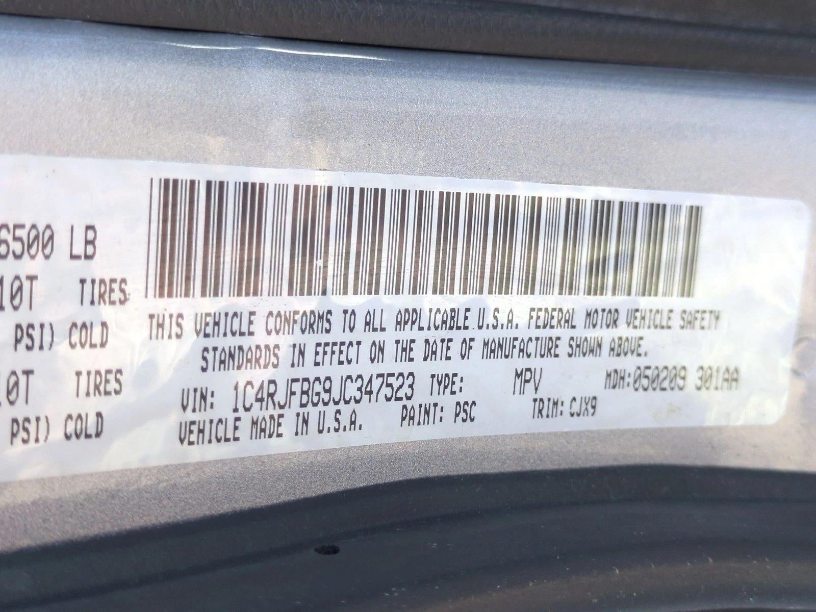 2018 Jeep Grand Cherokee Limited 4x4