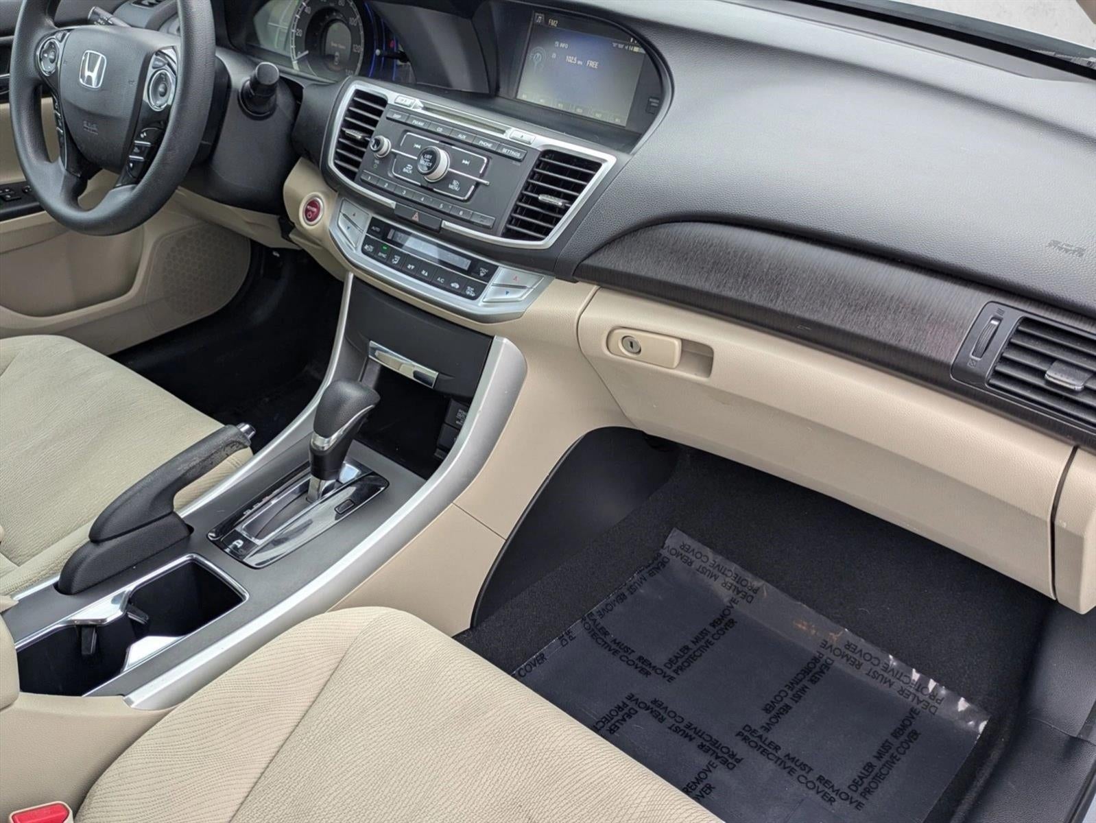 2014 Honda Accord Hybrid CVT Sedan