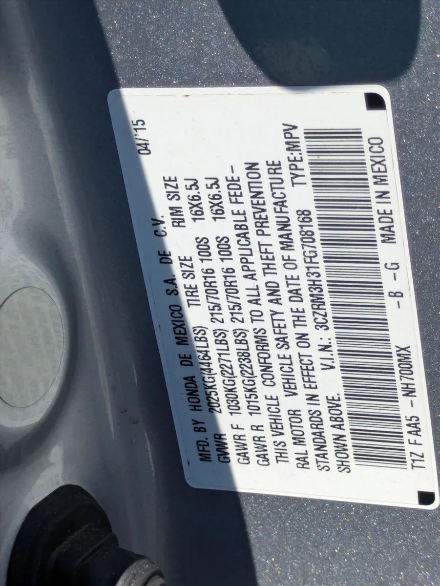 2015 Honda CR-V LX 2WD