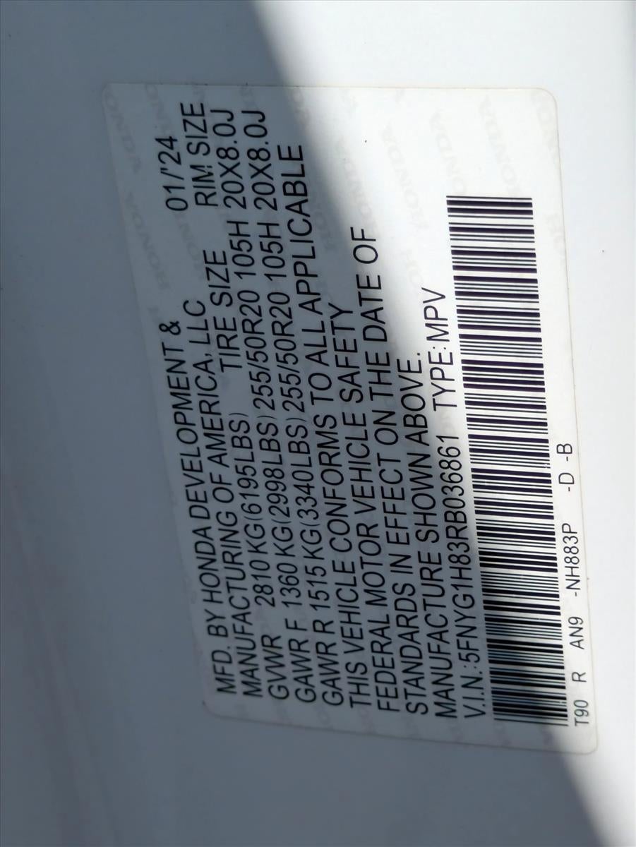 2024 Honda Pilot Elite AWD