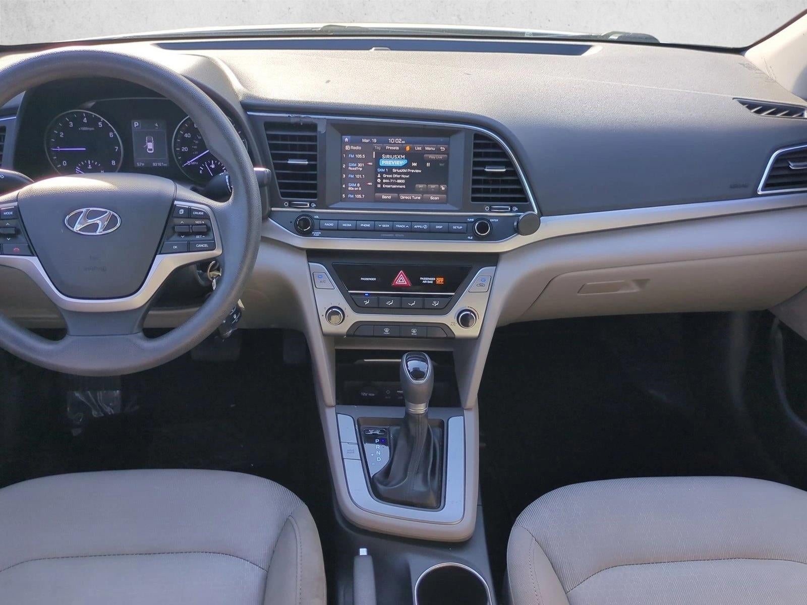 2018 Hyundai ELANTRA SEL 2.0L Auto