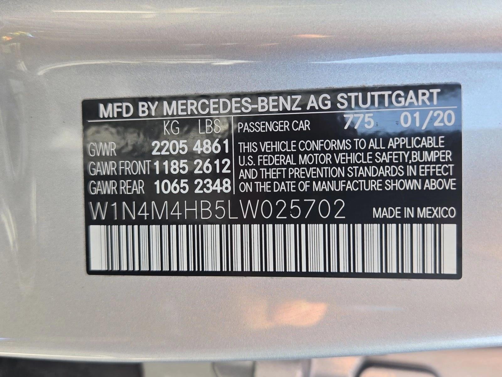 2020 Mercedes-Benz GLB GLB 250 4MATIC® SUV