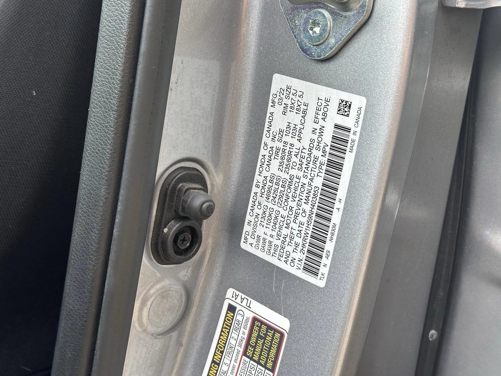 2022 Honda CR-V EX 2WD