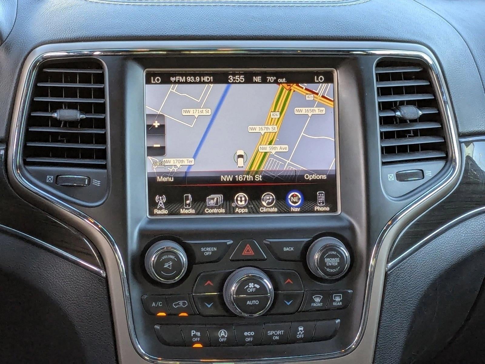 2017 Jeep Grand Cherokee Overland 4x2