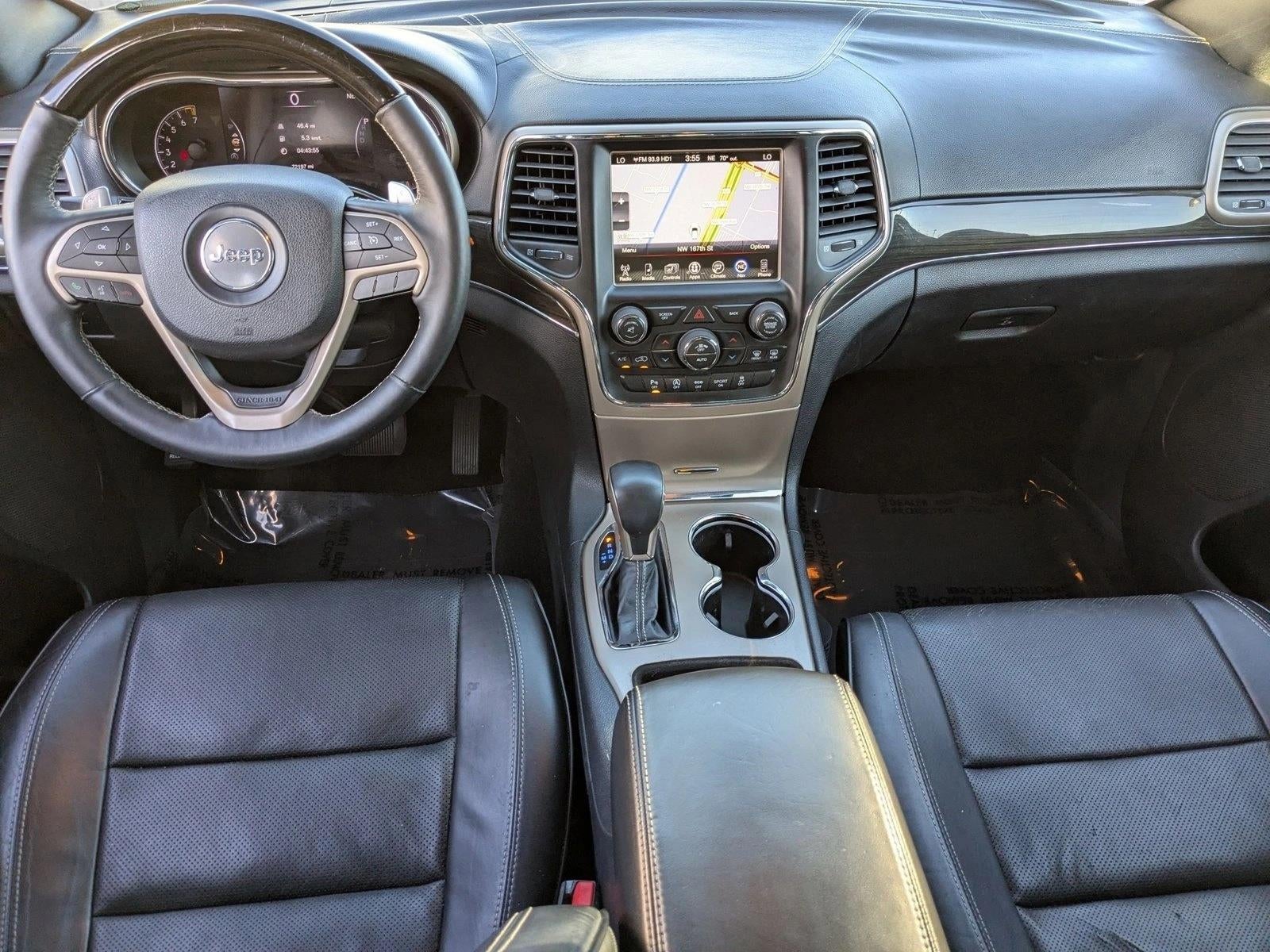 2017 Jeep Grand Cherokee Overland 4x2