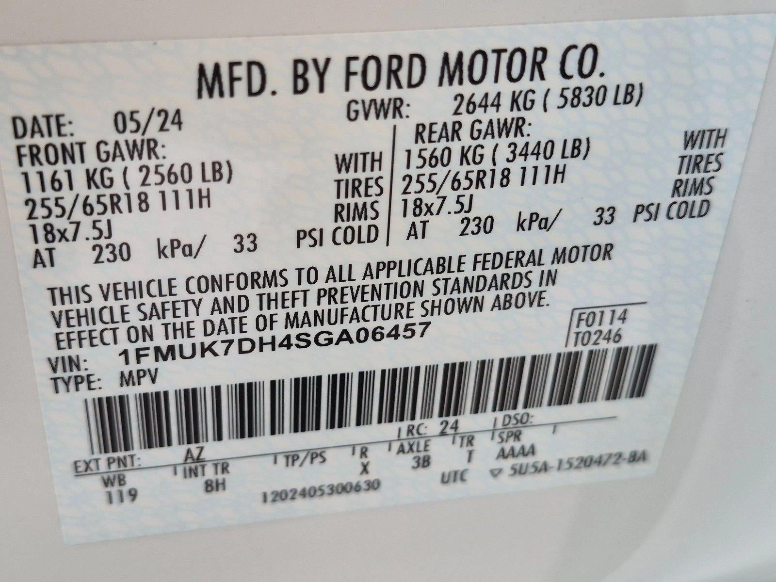 2025 Ford Explorer Active RWD