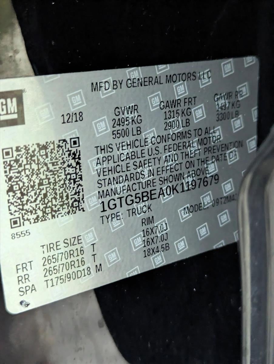 2019 GMC Canyon Crew Cab Short Box 2-Wheel Drive