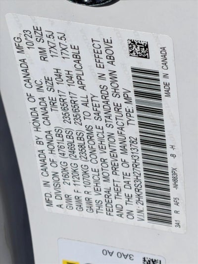 2024 Honda CR-V LX 2WD