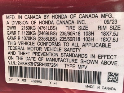 2024 Honda CR-V EX-L 2WD
