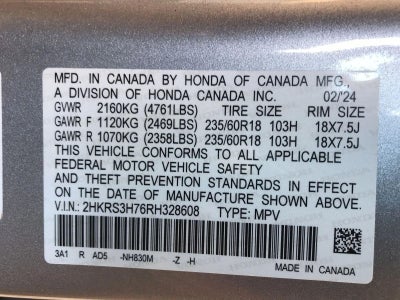 2024 Honda CR-V EX-L 2WD