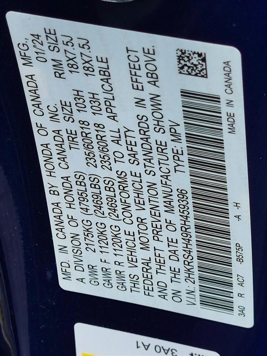 2024 Honda CR-V EX AWD