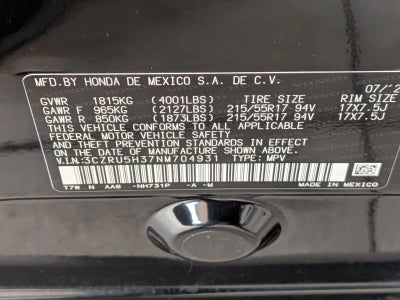 2022 Honda HR-V LX 2WD CVT