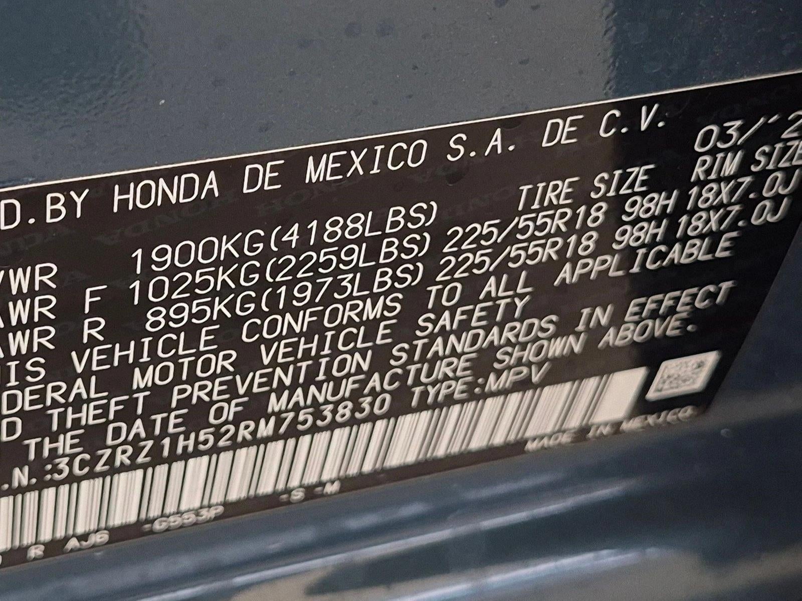2024 Honda HR-V Sport 2WD CVT