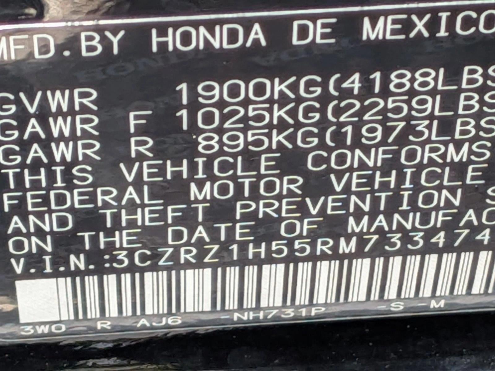 2024 Honda HR-V Sport 2WD CVT