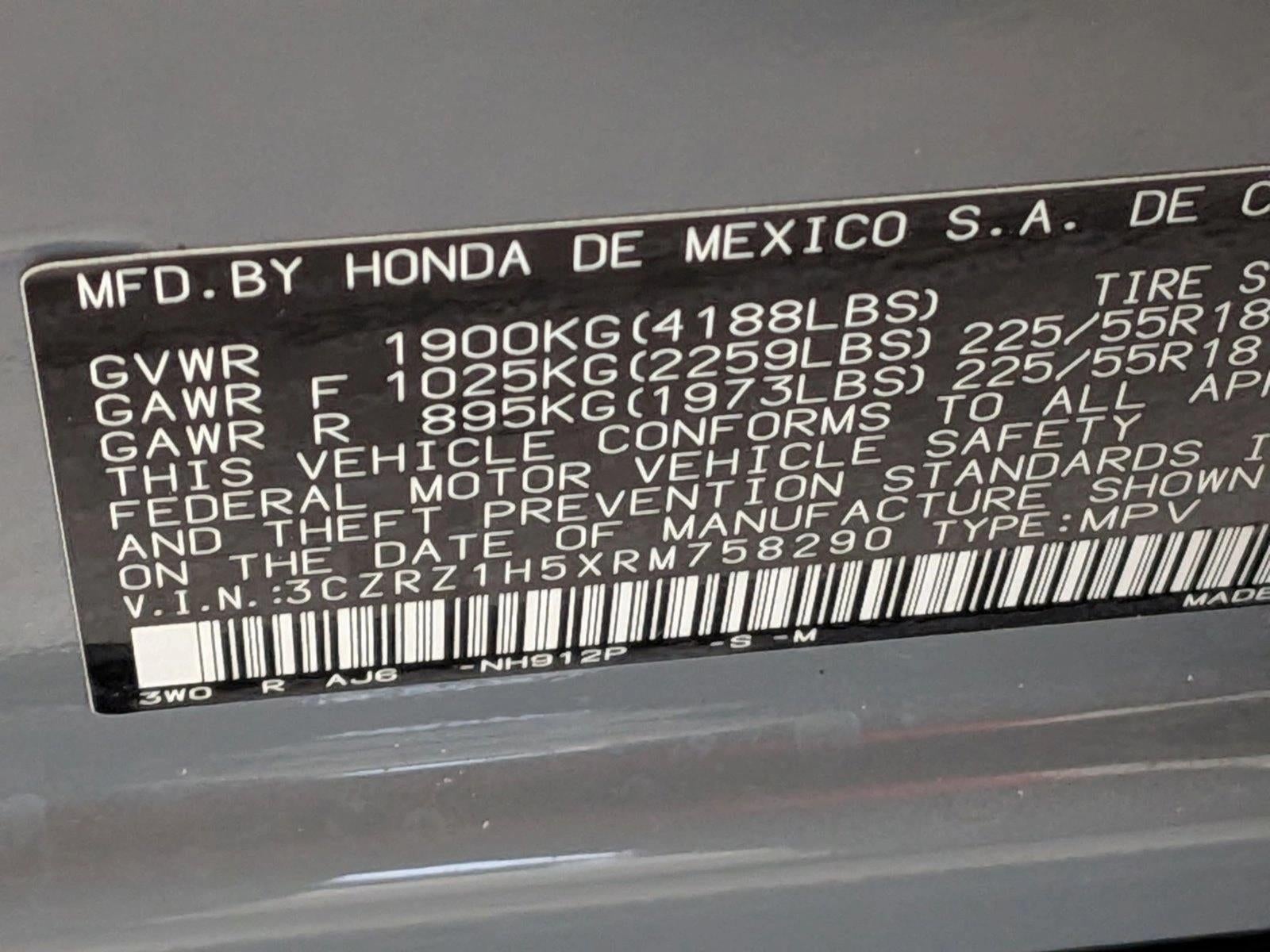 2024 Honda HR-V Sport 2WD CVT