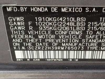 2024 Honda HR-V LX AWD CVT