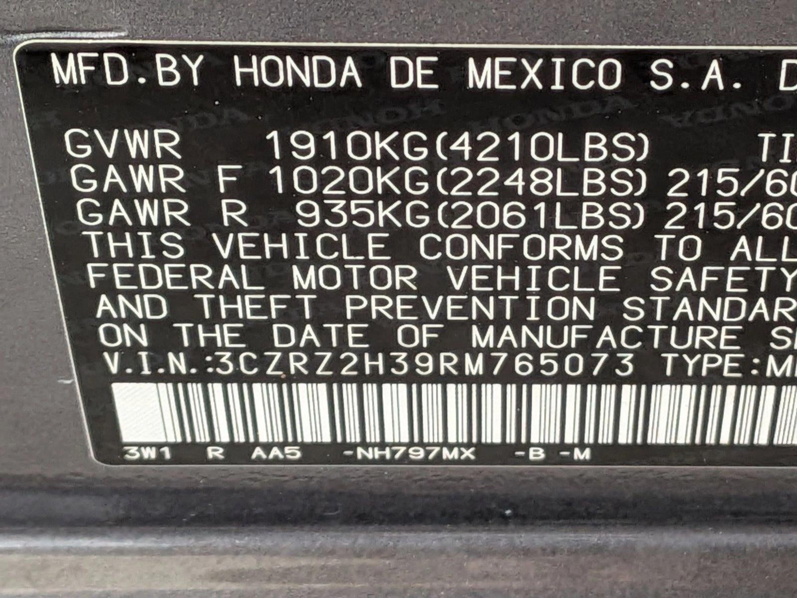 2024 Honda HR-V LX AWD CVT