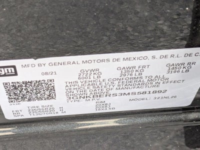 2021 Chevrolet Blazer RS FWD