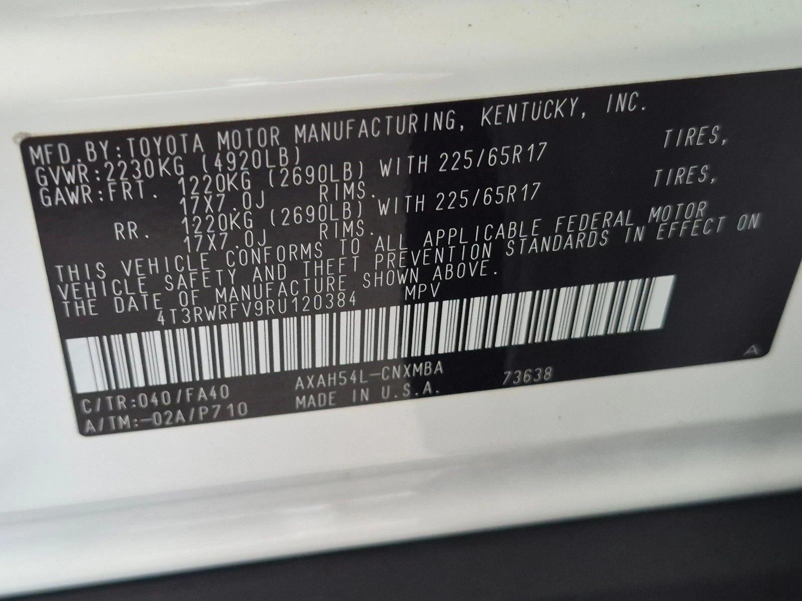 2024 Toyota RAV4 Hybrid XLE AWD (Natl)