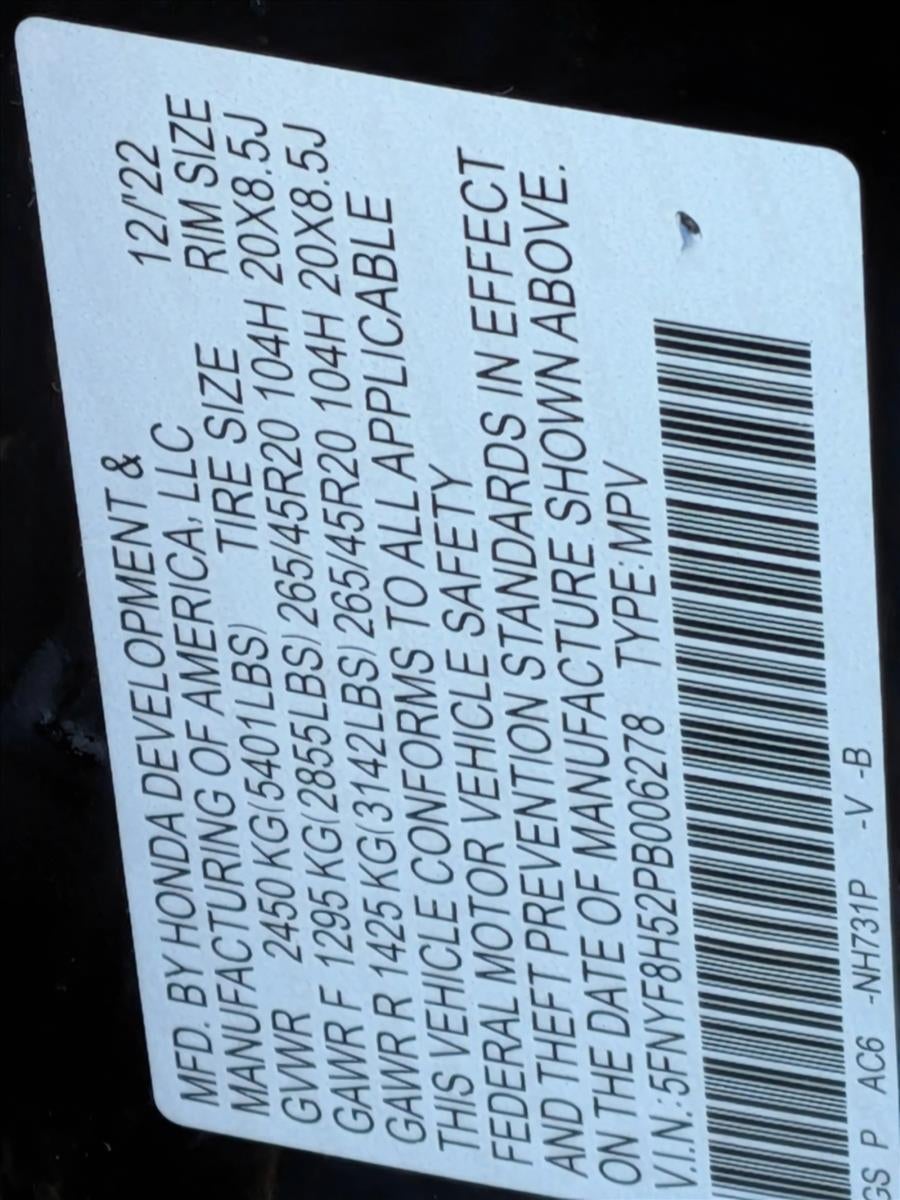 2023 Honda Passport EX-L AWD