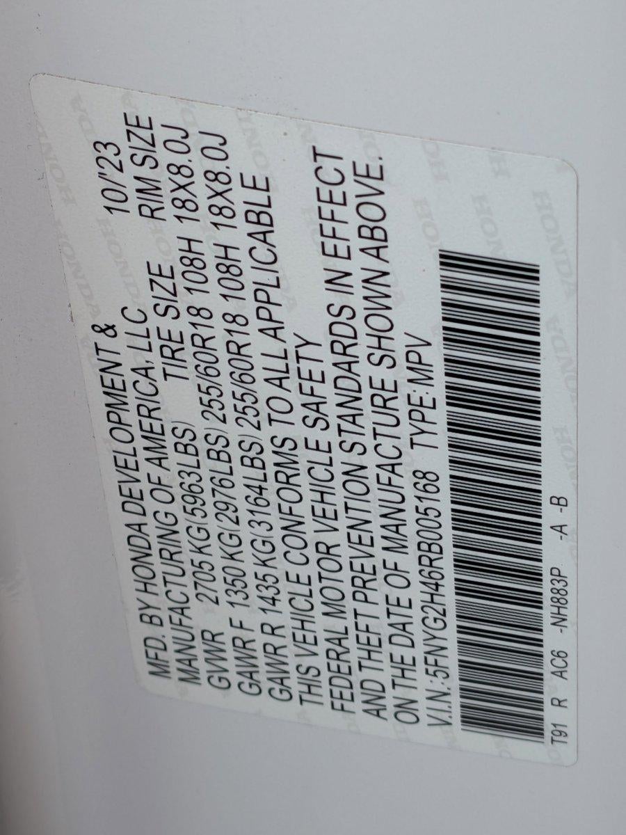 2024 Honda Pilot EX-L 8 Passenger 2WD