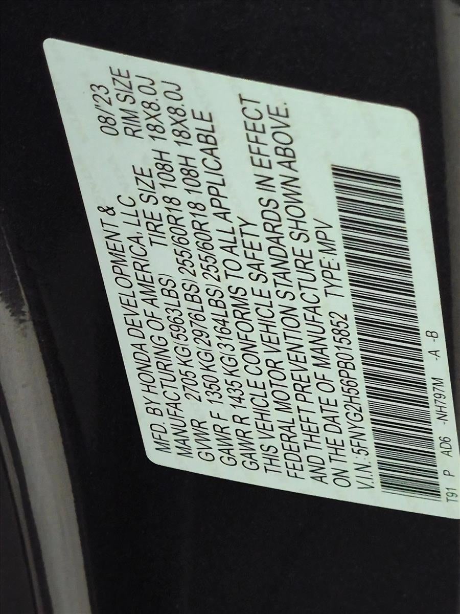 2023 Honda Pilot EX-L 7 Passenger 2WD