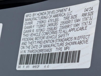 2024 Honda CR-V LX 2WD