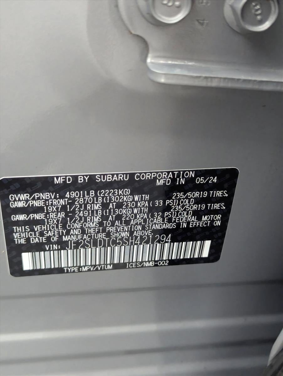 2025 Subaru Forester Touring AWD