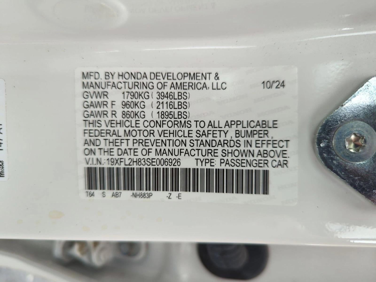 2025 Honda Civic Hatchback Sport CVT