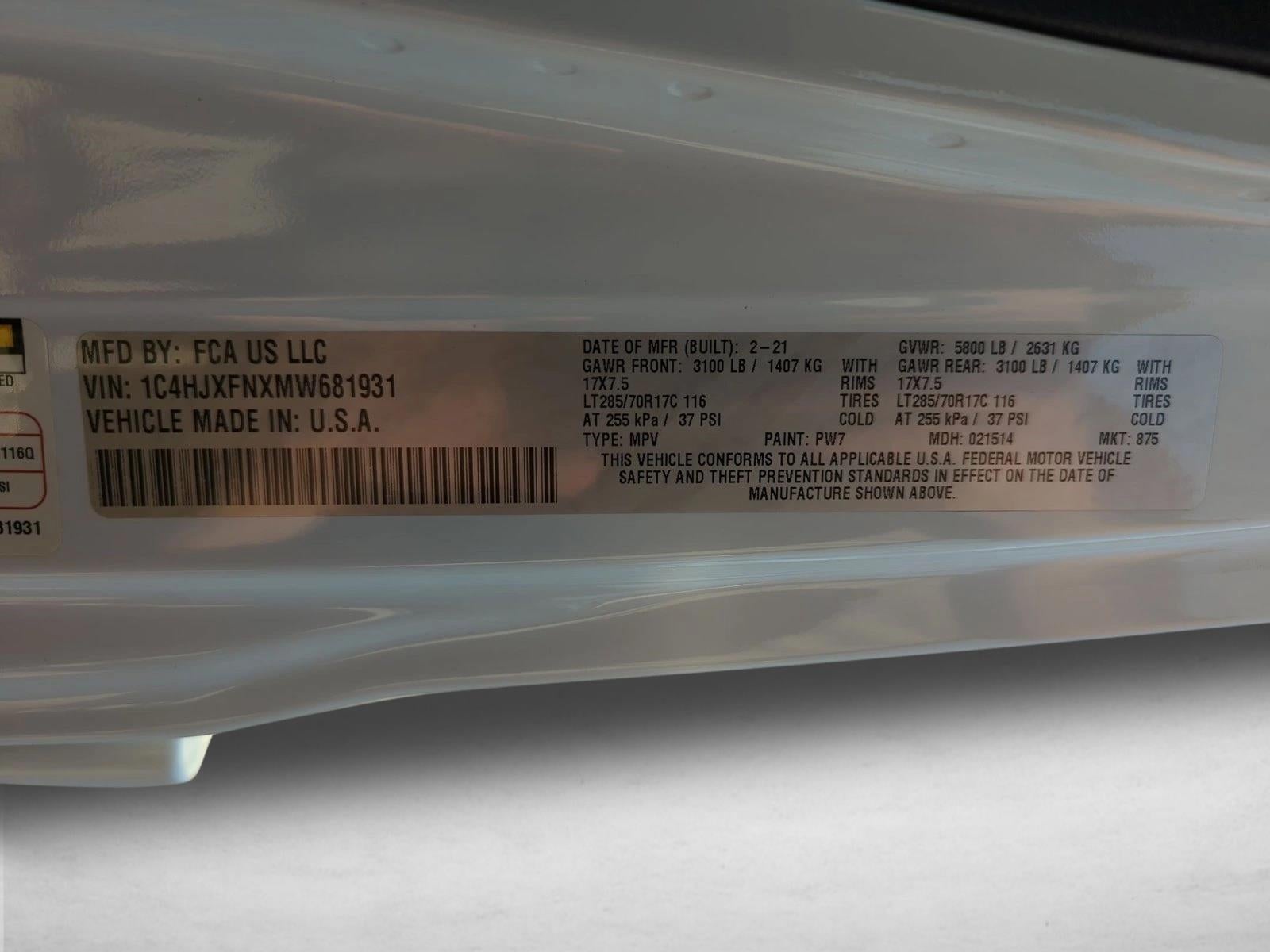 2021 Jeep Wrangler Unlimited Rubicon 4x4