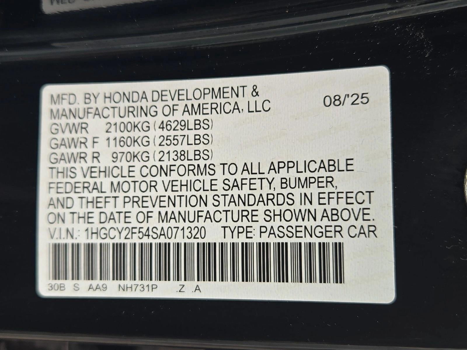 2025 Honda Accord Hybrid Sport Sedan
