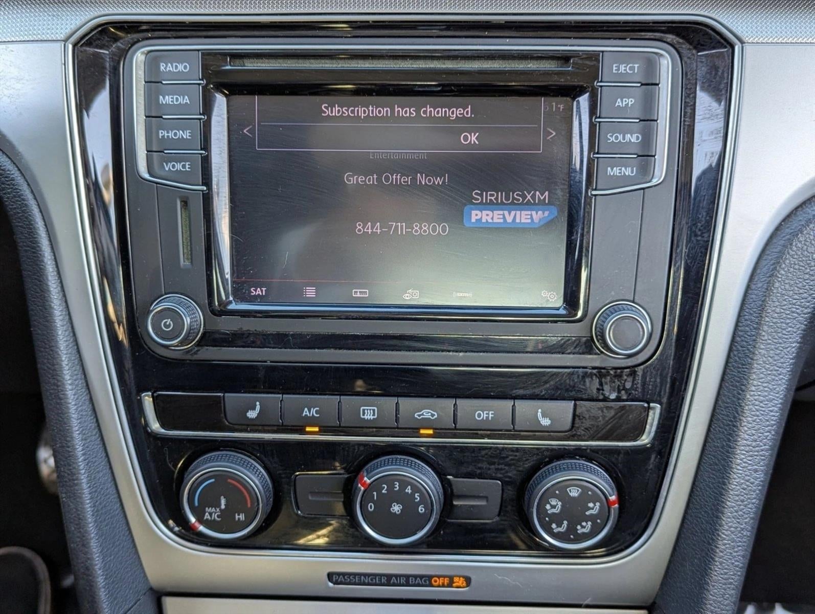 2019 Volkswagen Passat 2.0T Wolfsburg Edition Auto