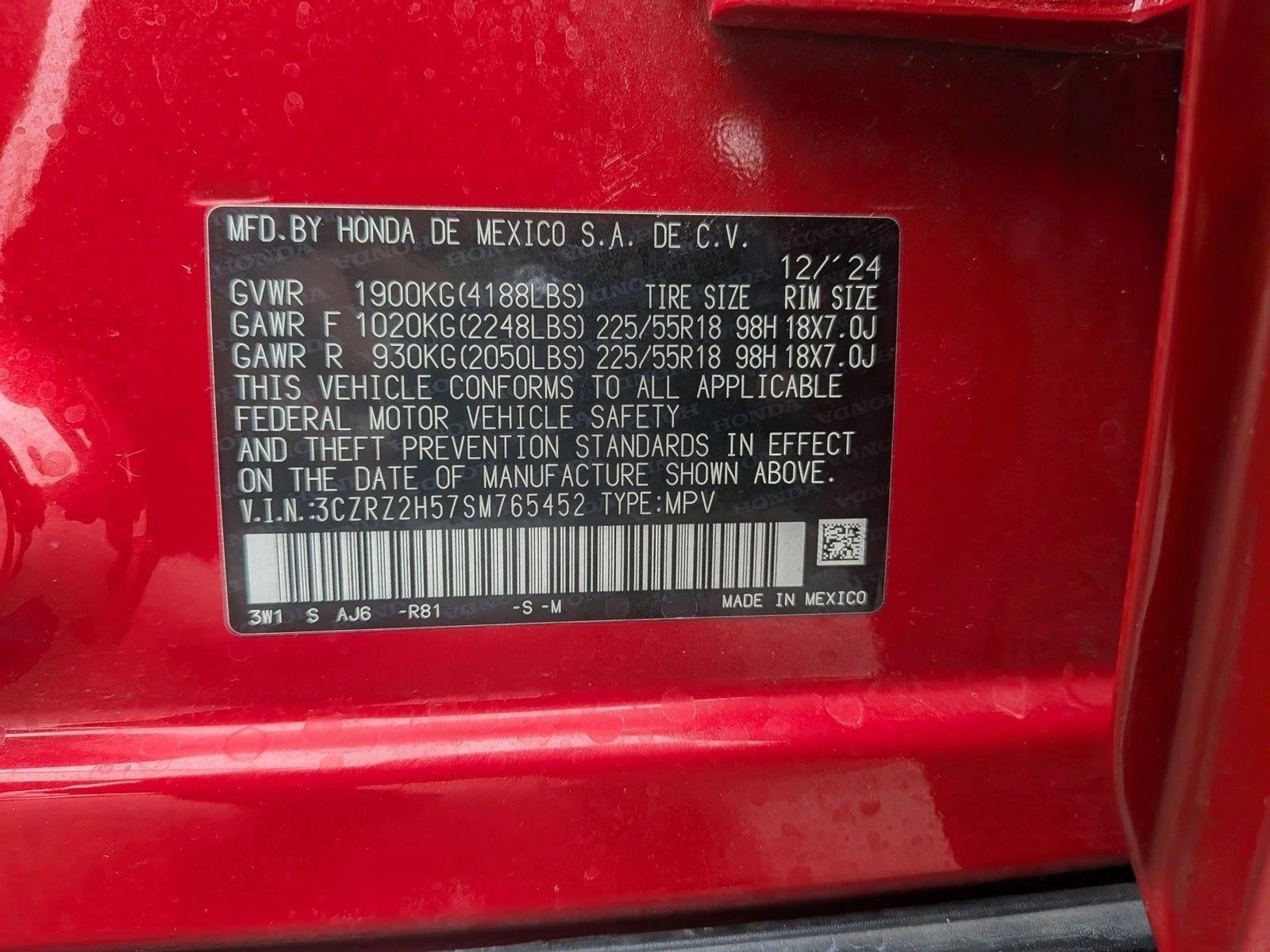 2025 Honda HR-V Sport AWD CVT