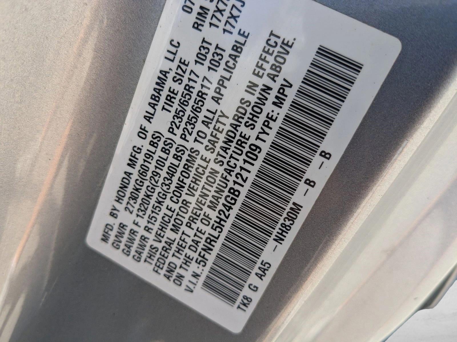 2016 Honda Odyssey LX