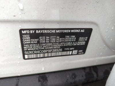 2023 BMW X5 sDrive40i Sports Activity Vehicle