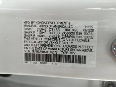 2026 Honda CR-V EX 2WD