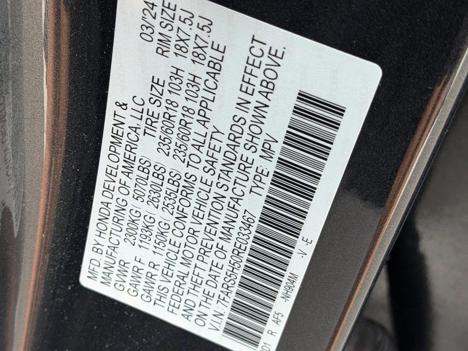 2024 Honda CR-V Hybrid Sport FWD