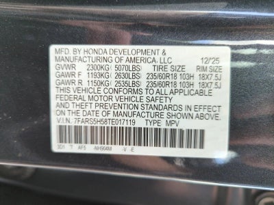 2026 Honda CR-V Hybrid Sport FWD