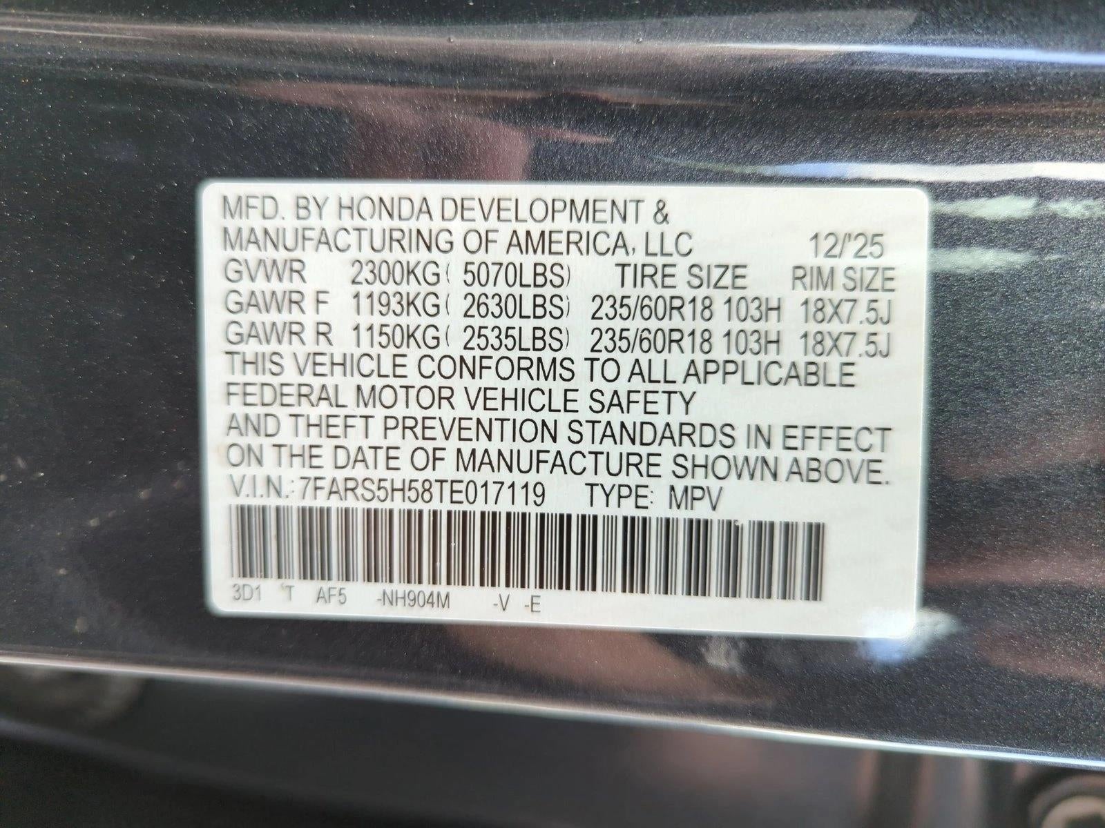2026 Honda CR-V Hybrid Sport FWD