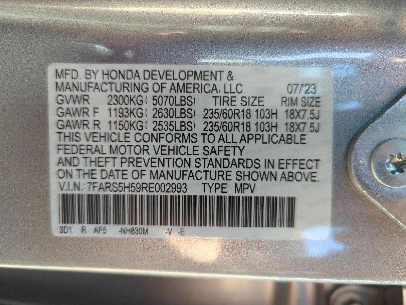 2024 Honda CR-V Hybrid Sport FWD