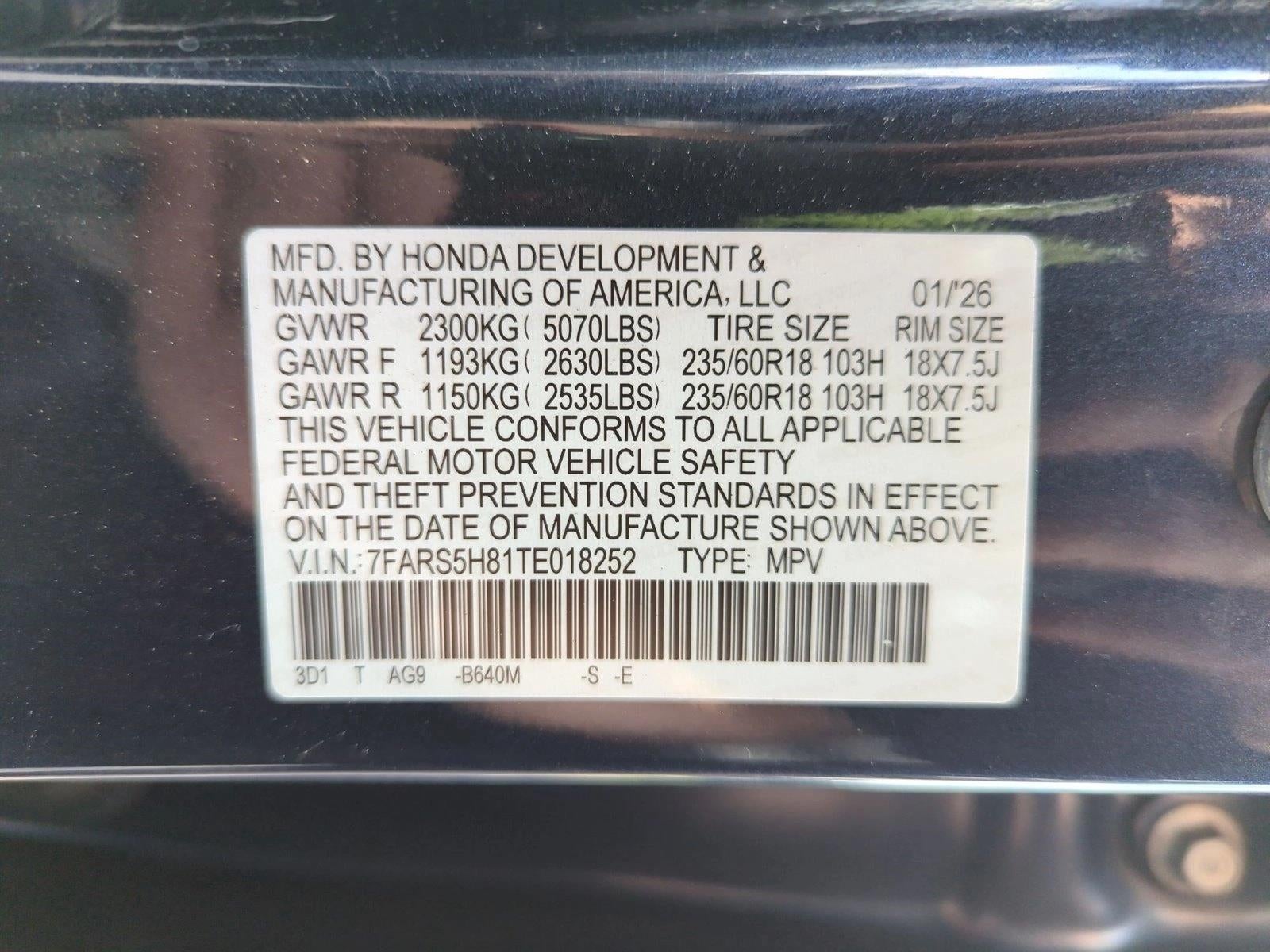 2026 Honda CR-V Hybrid Sport-L FWD