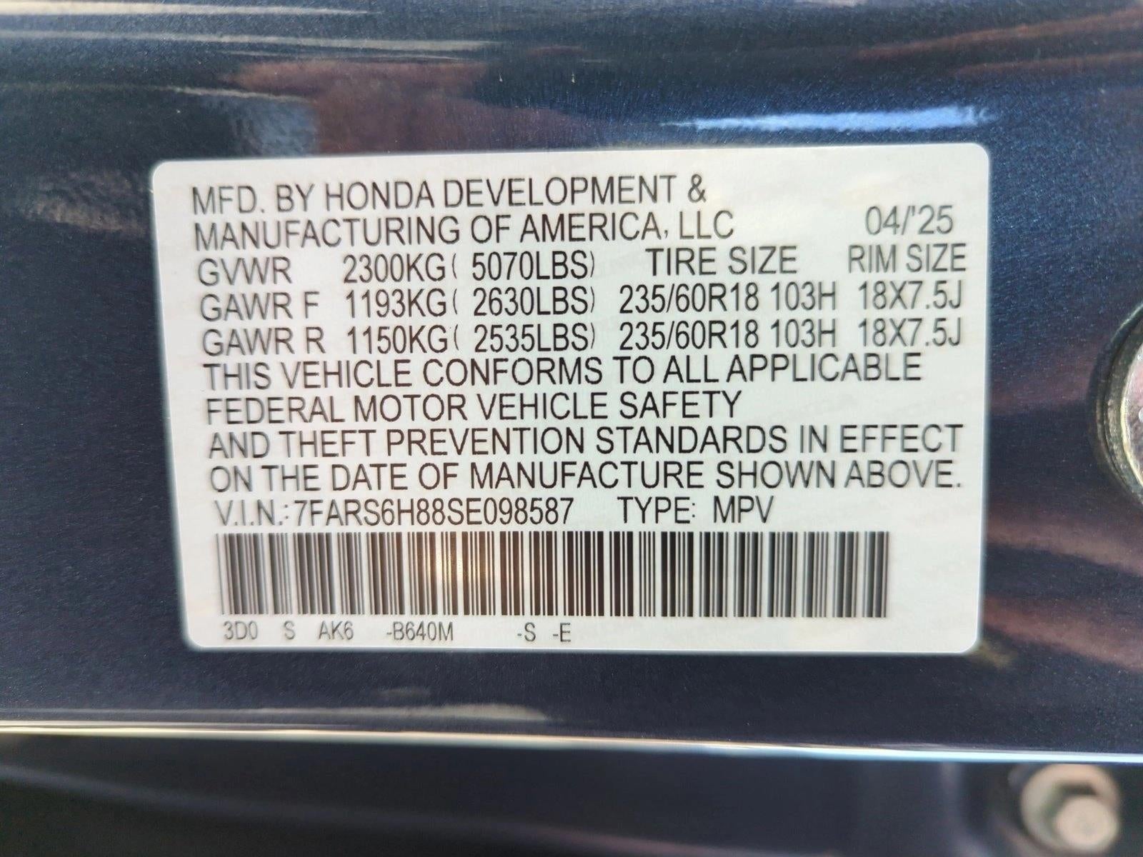 2025 Honda CR-V Hybrid Sport-L AWD