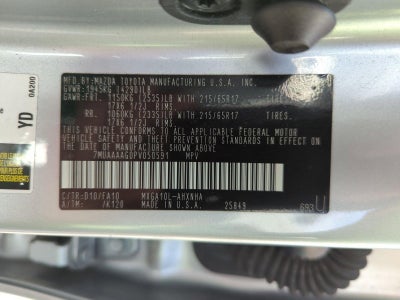 2023 Toyota Corolla Cross L 2WD (Natl)