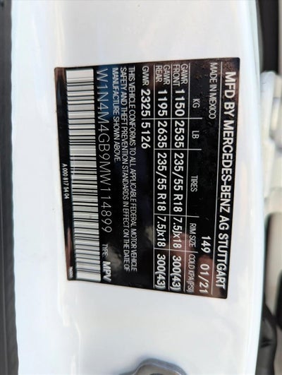 2021 Mercedes-Benz GLB GLB 250 SUV