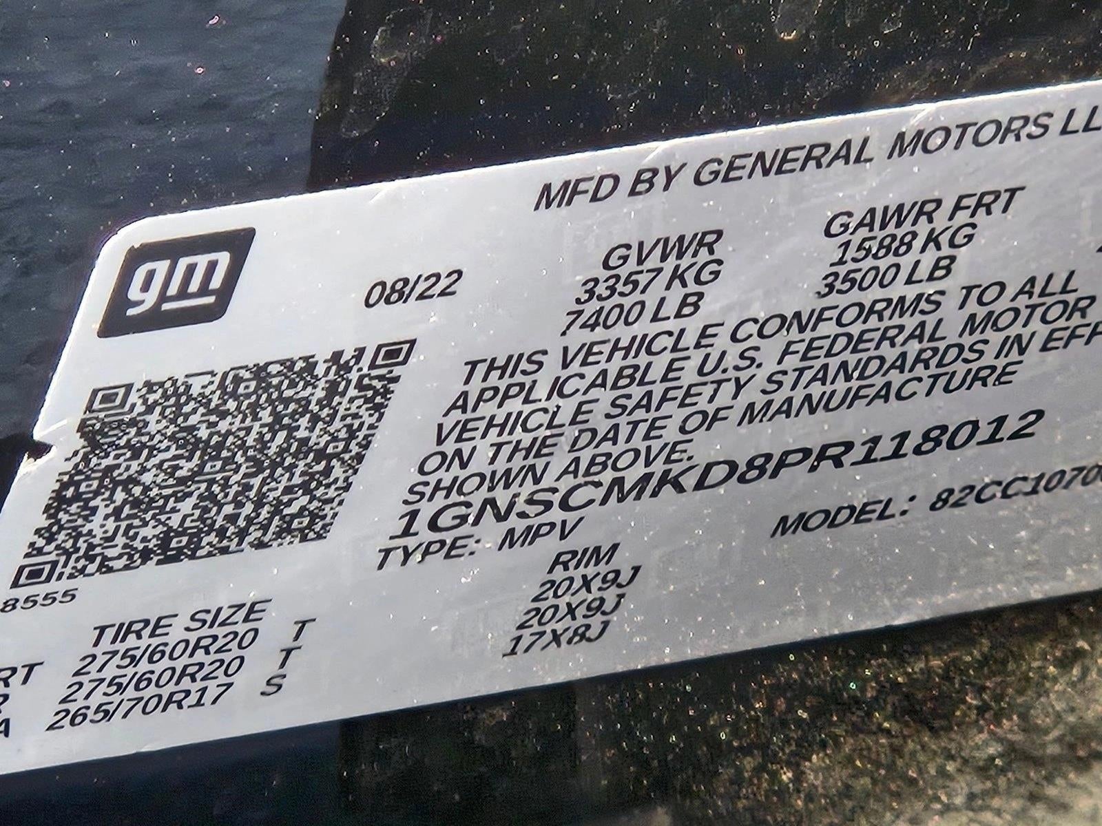 2023 Chevrolet Tahoe 2WD LS