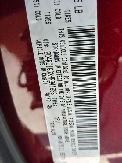 2017 Chrysler Pacifica Limited FWD